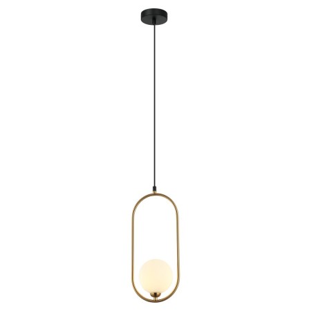 Nowoczesna lampa wisząca ITALUX PND-3965-1-BRO