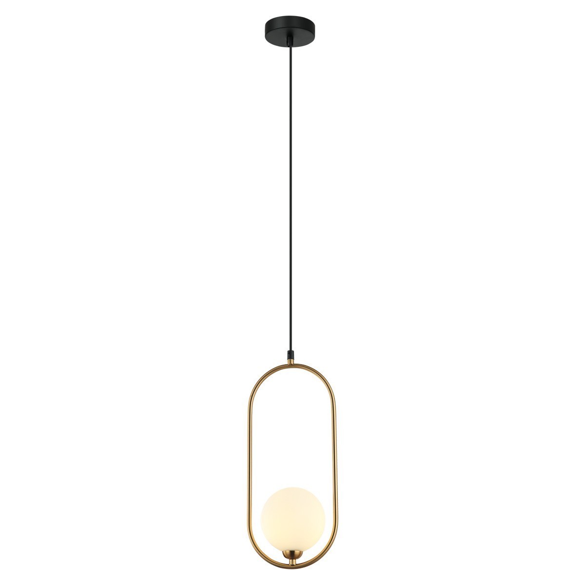 Nowoczesna lampa wisząca ITALUX PND-3965-1-BRO