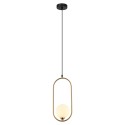 Nowoczesna lampa wisząca ITALUX PND-3965-1-BRO