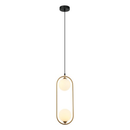 Nowoczesna lampa wisząca ITALUX PND-3965-2-BRO