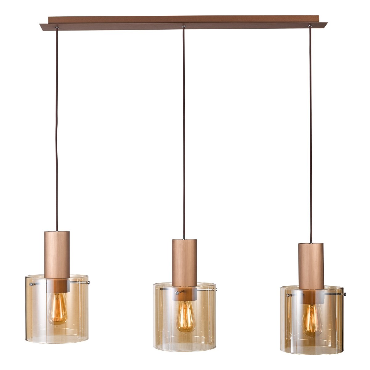 Nowoczesna lampa wisząca ITALUX MD17076-3B