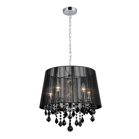 ITALUX Cornelia MDM-2572/5 BK - Lampa z kryształami z kategorii - Wiszące