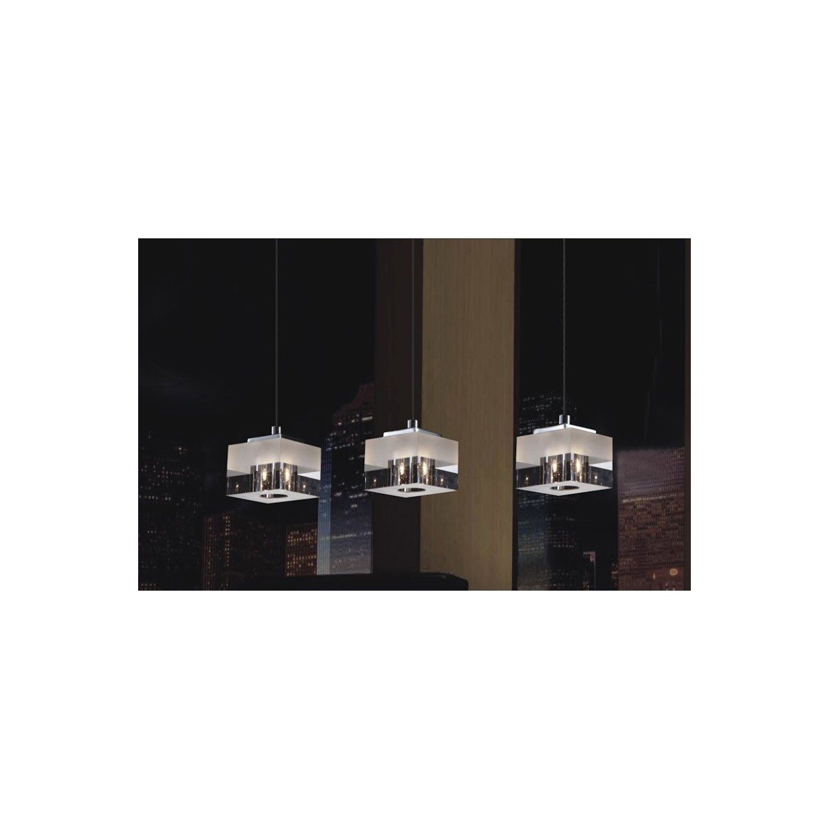 Nowoczesna lampa wisząca ITALUX MD9216-3A