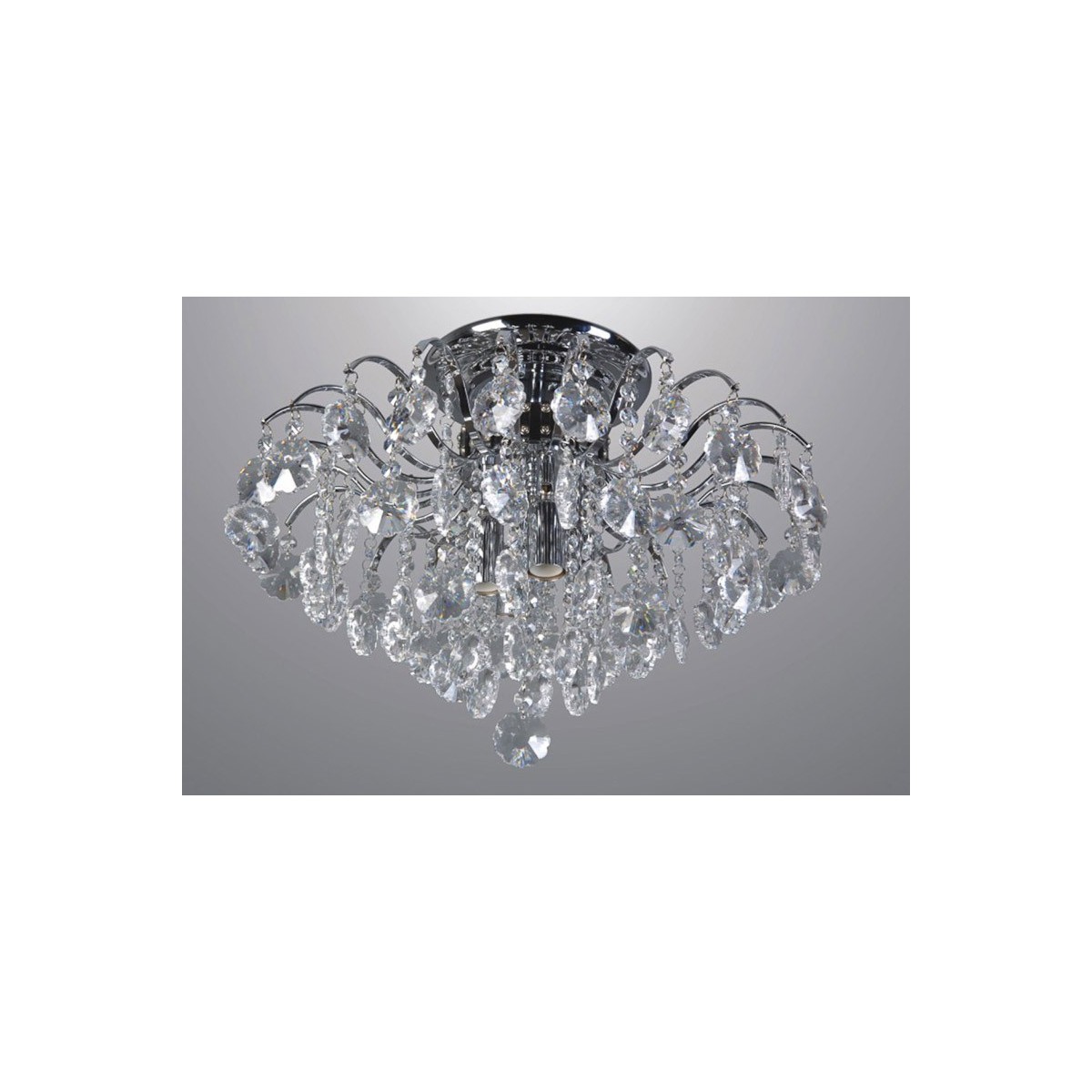 Lampa wisząca z kryształami ITALUX MD30196/4