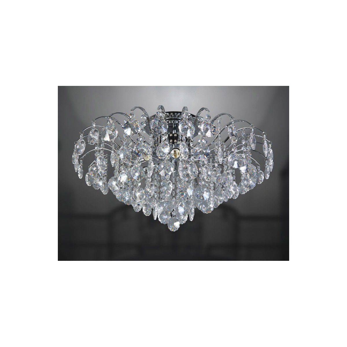 Lampa wisząca z kryształami ITALUX MD30196/6