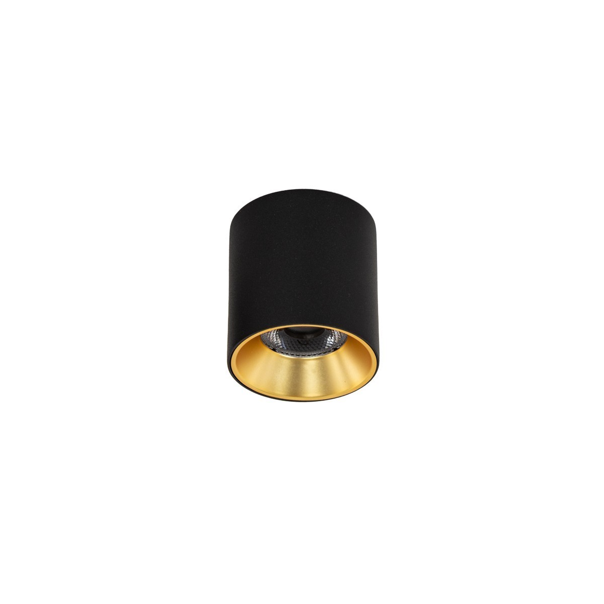 Nowoczesna lampa natynkowa ITALUX CLN-6677-75-BL-GD-3K