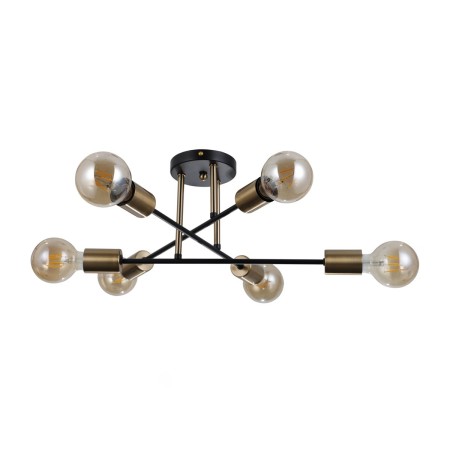 Klasyczna lampa wisząca ITALUX PND-4052-6-BL-HBR