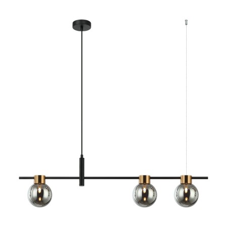 Nowoczesna lampa wisząca ITALUX PND-5225-3-BK-SG