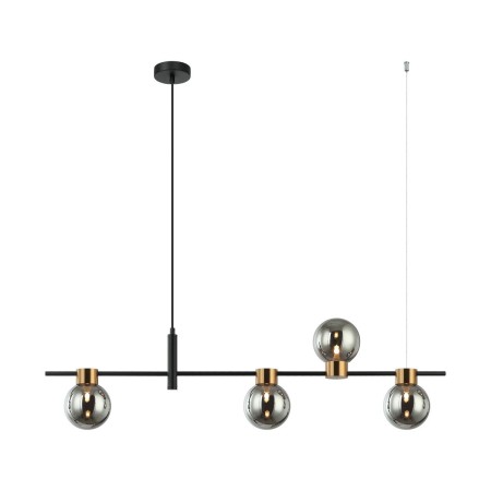 Nowoczesna lampa wisząca ITALUX PND-5225-4-BK-SG