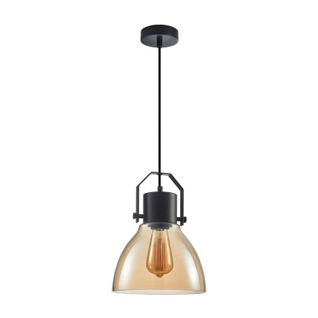 Lampa wisząca w stylu industrialnym i retro ITALUX PND-22371-1-BK+AMB