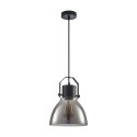 Lampa wisząca w stylu industrialnym i retro ITALUX PND-22371-1-BK+SG