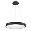 Nowoczesna lampa wisząca ITALUX 5304-850RP-BK-4