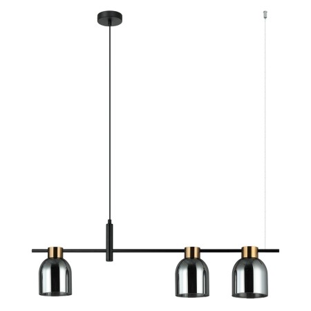 Nowoczesna lampa wisząca ITALUX PND-66892-3-BK-SG