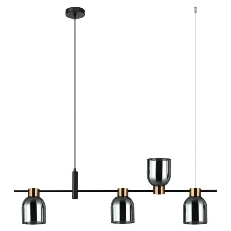 Nowoczesna lampa wisząca ITALUX PND-66892-4-BK-SG