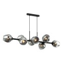 ITALUX Borgo PND-30843-8 BK+SG - Nowoczesna lampa z kategorii - Wiszące