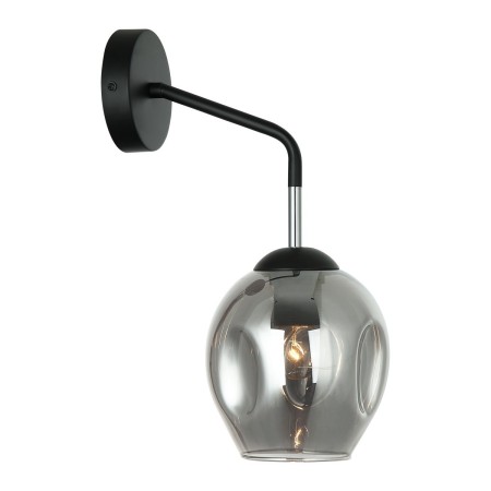 ITALUX Borgo WL-30843-1 BK+SG - Nowoczesna lampa z kategorii - Kinkiety