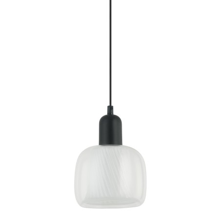 Nowoczesna lampa wisząca ITALUX PND-67594-1-BK+CL