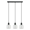 Nowoczesna lampa wisząca ITALUX PND-67594-3-BK+CL