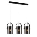 ITALUX Nanesma PND-32453-3-BK+SG - Nowoczesna lampa z kategorii - Wiszące