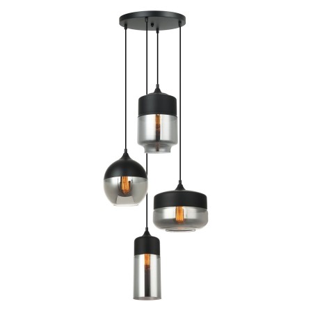 ITALUX Molina MDM-4364/4 BK+SG - Nowoczesna lampa z kategorii - Wiszące