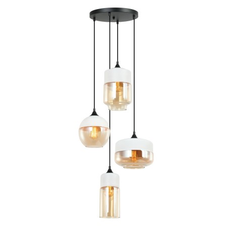 ITALUX Molina MDM-4364/4 W+AMB - Nowoczesna lampa z kategorii - Wiszące