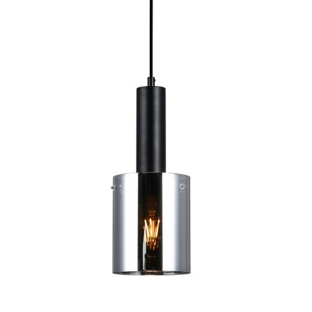 Nowoczesna lampa wisząca ITALUX PND-5581-1-BK+SG