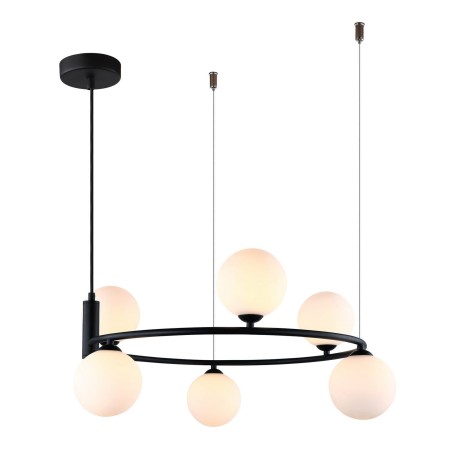 ITALUX Amily MDM-3974/6 BK - Nowoczesna lampa z kategorii - Wiszące