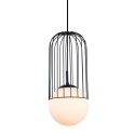 ITALUX Matty MDM-3940/1 BK - Nowoczesna lampa z kategorii - Wiszące