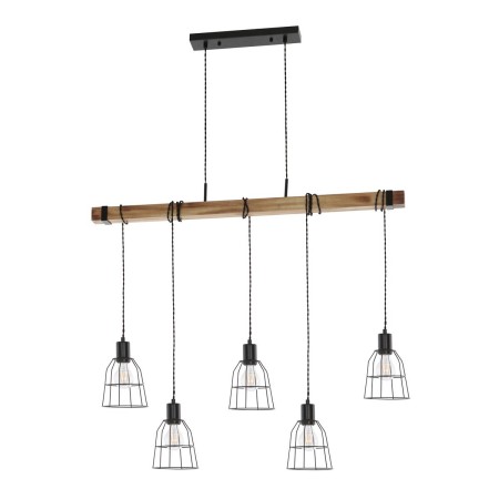 Lampa wisząca w stylu industrialnym i retro ITALUX PND-4290-5-L