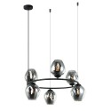 ITALUX Roxane MDM-4045-6 BK+SG - Nowoczesna lampa z kategorii - Wiszące