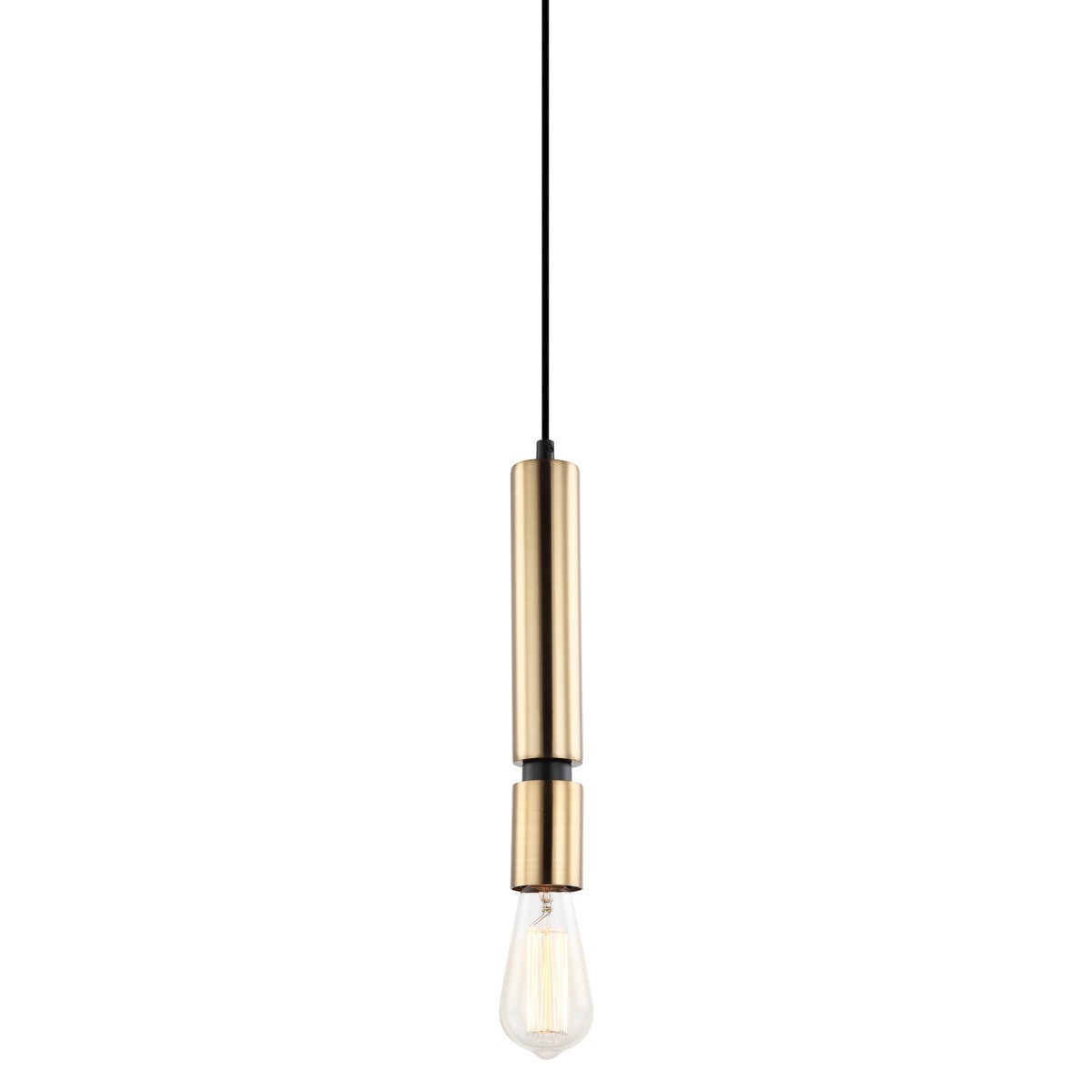 Nowoczesna lampa wisząca ITALUX PEN-5041-1-BKBR