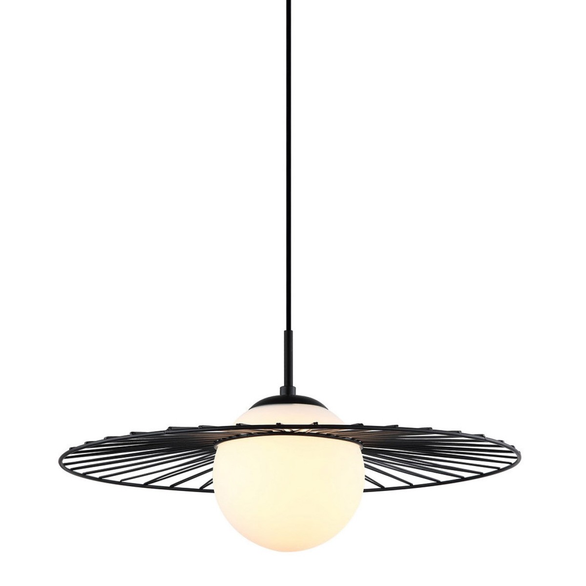 ITALUX Sally MDM-4003/1 BK - Nowoczesna lampa z kategorii - Wiszące