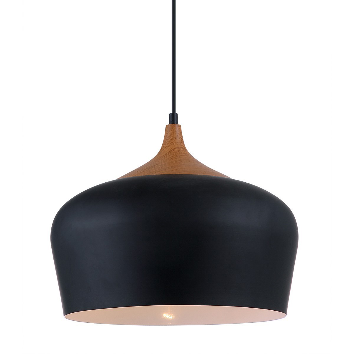 ITALUX Britta MDM-2681/1L BK - Nowoczesna lampa z kategorii - Wiszące