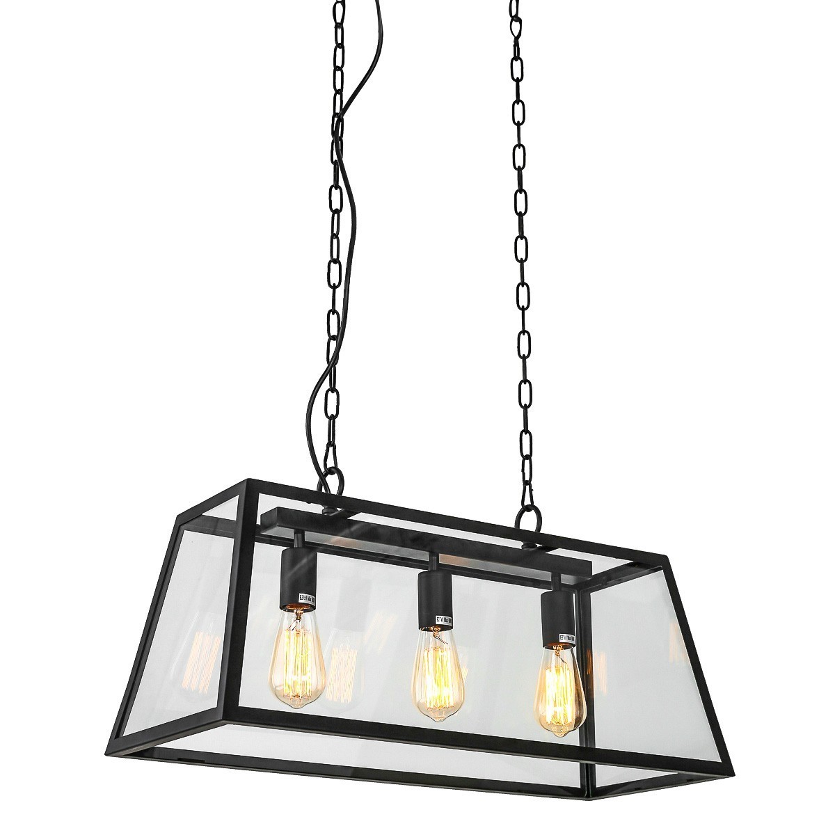 Lampa wisząca w stylu industrialnym i retro ITALUX MD-102621-3-B