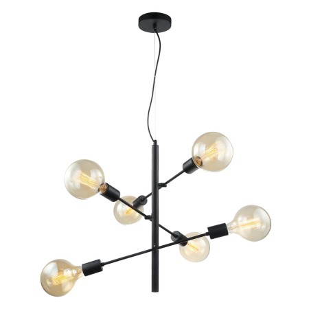 ITALUX Madalyn MDM3582/6 BK - Nowoczesna lampa z kategorii - Wiszące