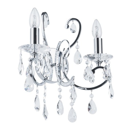 Z kryształową lampą Kinkiet ITALUX MB72709-2A