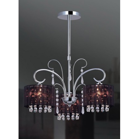 Lampa wisząca z kryształami ITALUX MDM1583/3