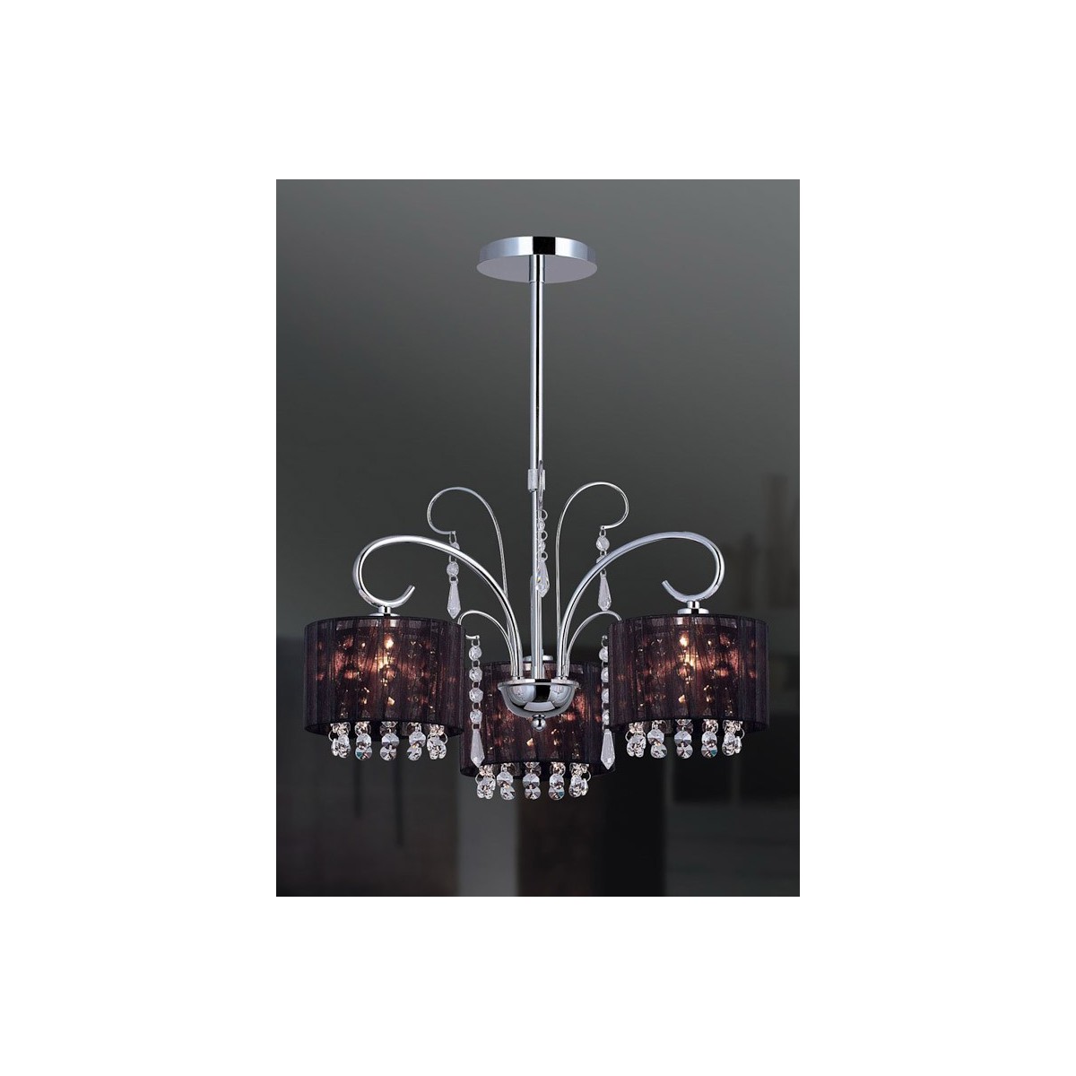 Lampa wisząca z kryształami ITALUX MDM1583/3