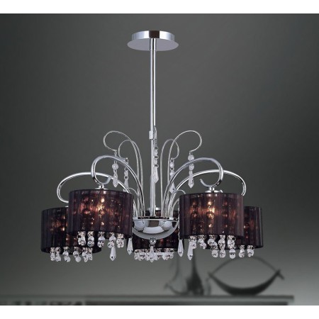 Lampa wisząca z kryształami ITALUX MDM1583/5