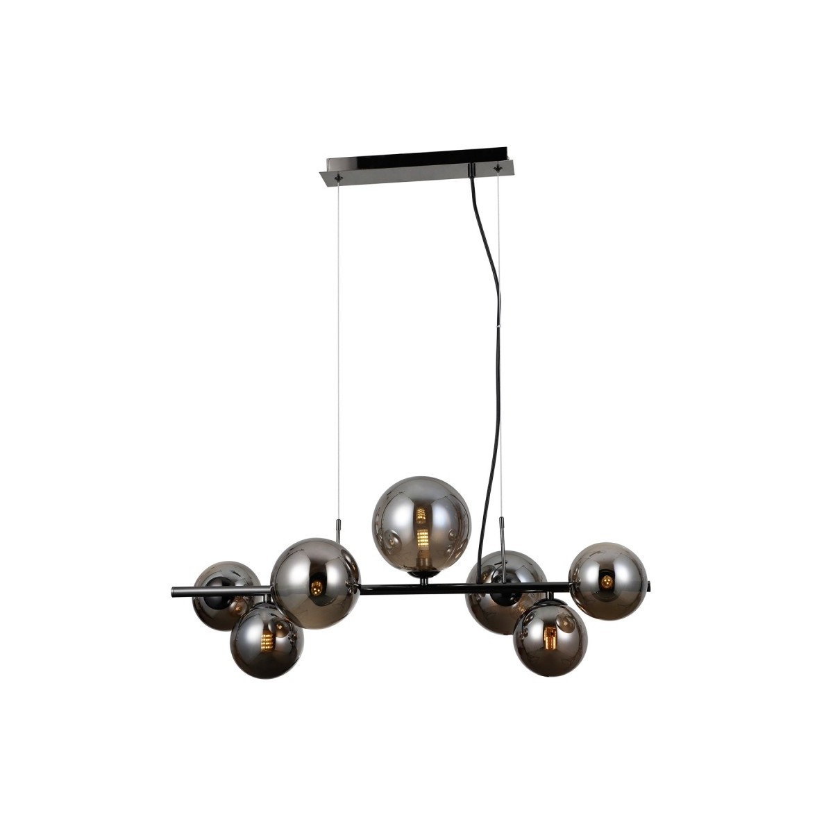 Nowoczesna lampa wisząca ITALUX PND-406007-7A-BCR