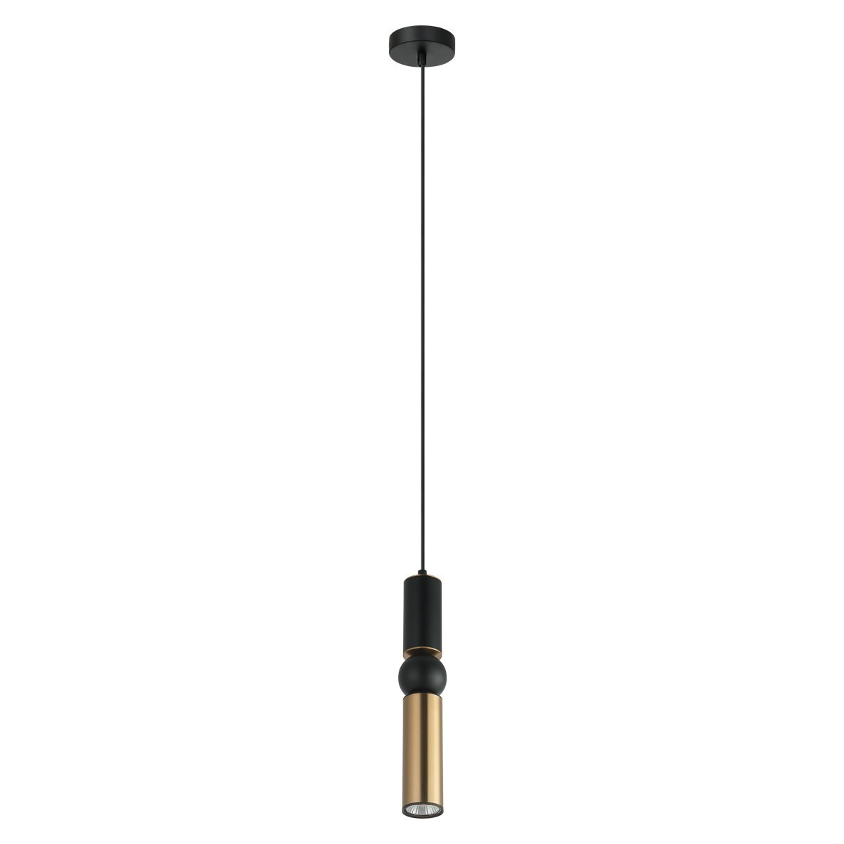 Nowoczesna lampa wisząca ITALUX PND-14290-1-BK-BRO