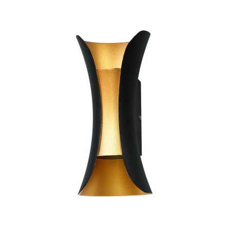 ITALUX Dante PL-356-S BK+GD - Nowoczesna lampa z kategorii - Zewnętrzne kinkiety