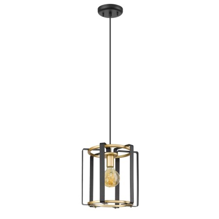 Nowoczesna lampa wisząca ITALUX PND-44003-1-BK-GD