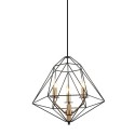 Lampa wisząca w stylu industrialnym i retro ITALUX PEN-6369-3-BKBR