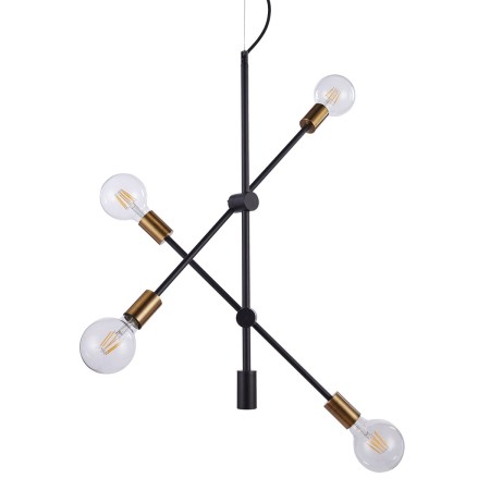 ITALUX Edmond MD-BR-262002-D4-G/B - Industrialne i retro oświetlenie z kategorii - Wiszące