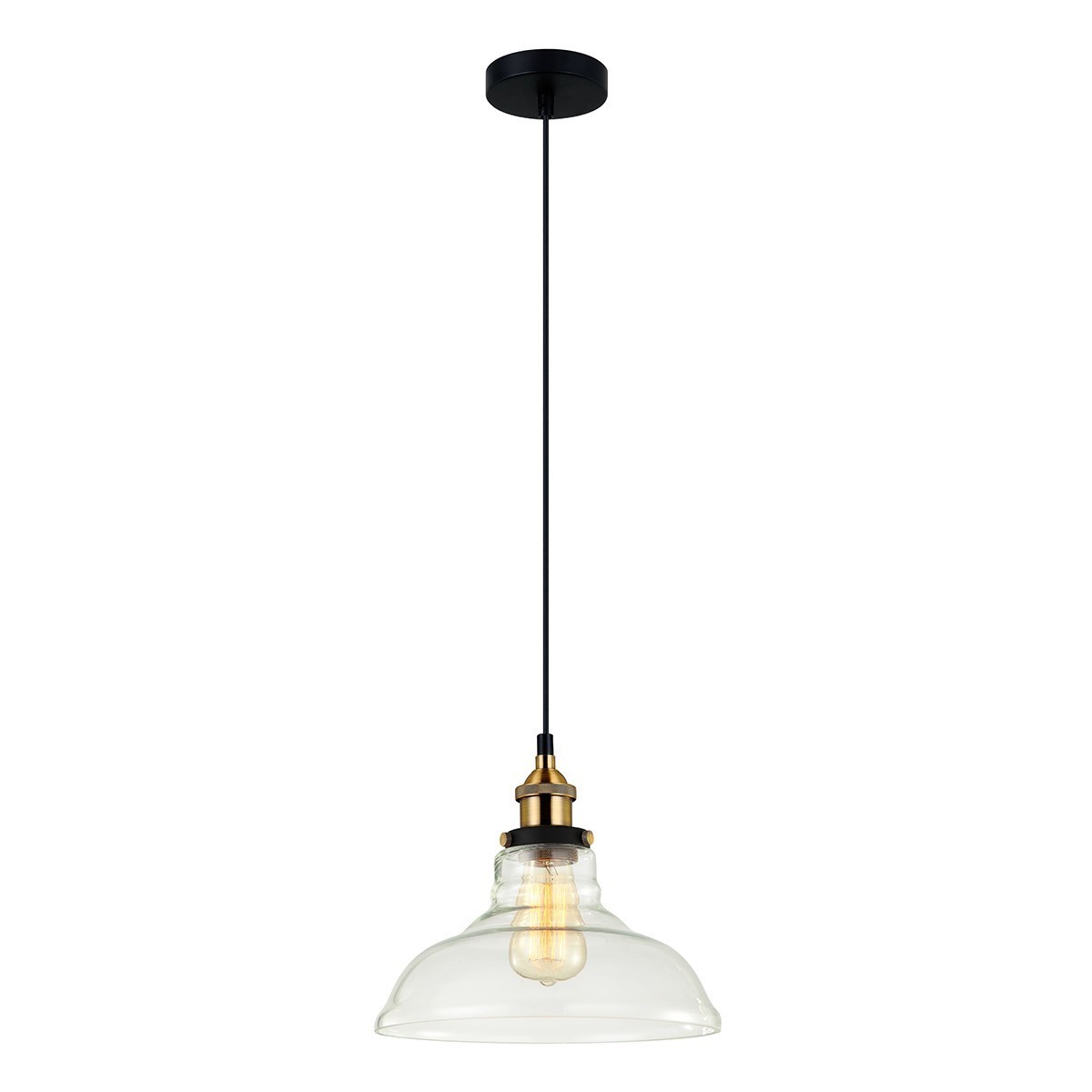 Lampa wisząca w stylu industrialnym i retro ITALUX MDM-2381/1