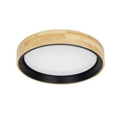 Nowoczesna lampa sufitowa ITALUX PLF-4350-25W-WD-BK-4K