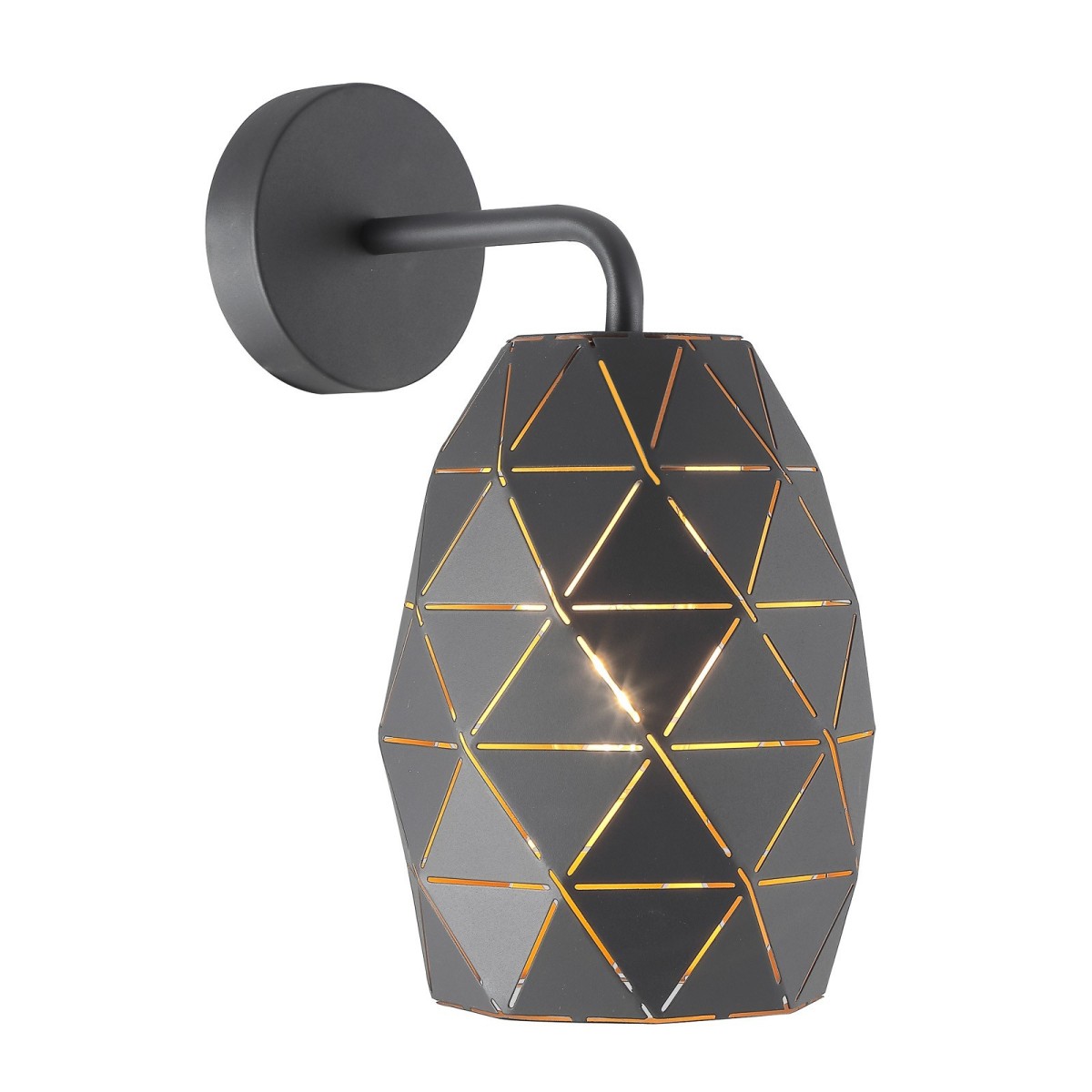 ITALUX Harley MBM-3480/1 GR+GD - Nowoczesna lampa z kategorii - Kinkiety