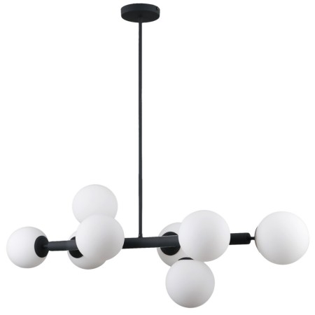Nowoczesna lampa wisząca ITALUX PNS-5510-8-BK