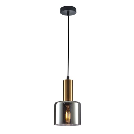 Nowoczesna lampa wisząca ITALUX PND-65342-1-BRO+SG